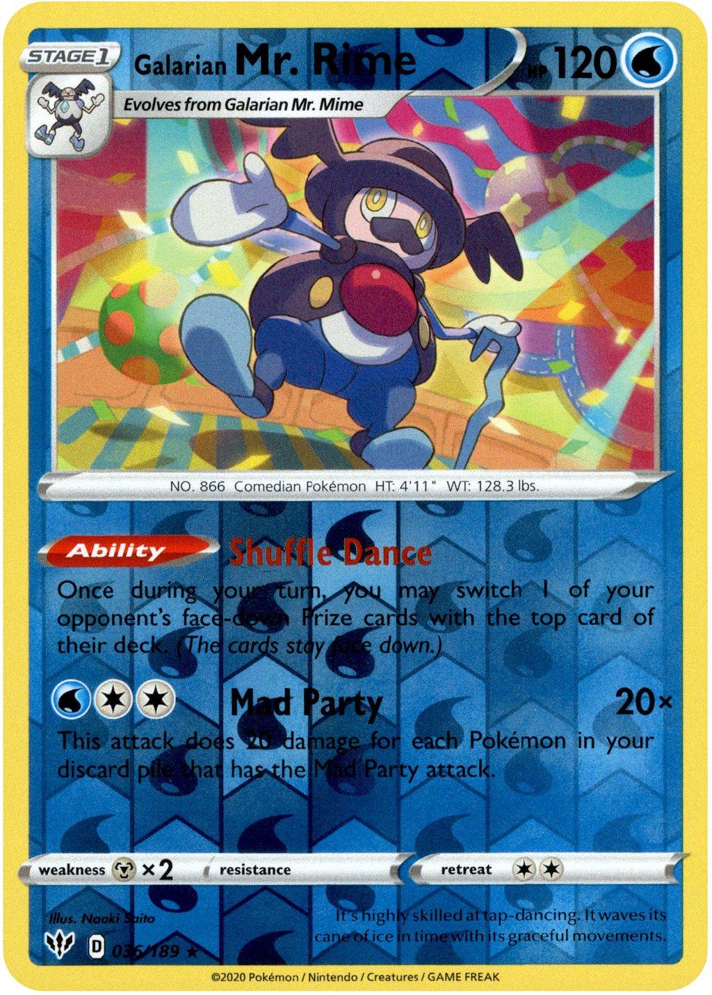 Galarian Mr. Rime [Reverse Holo]